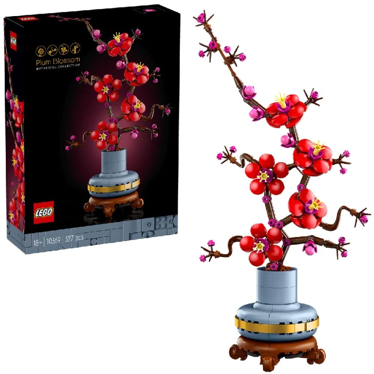 LEGO Icons Botanicals Japanse Abrikoos Bouwset - 1 stuk