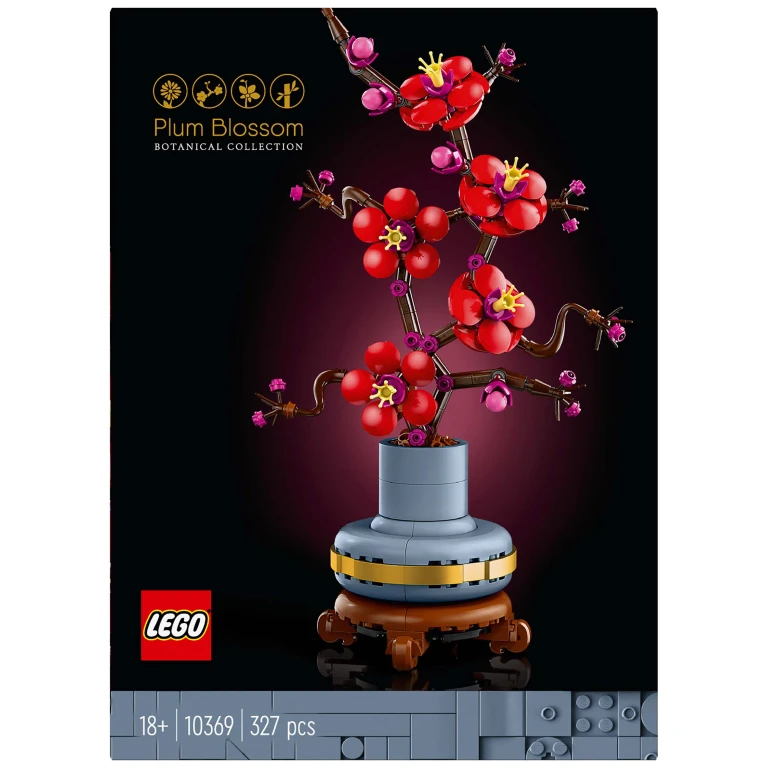 LEGO Icons Botanicals Japanse Abrikoos Bouwset - 1 stuk