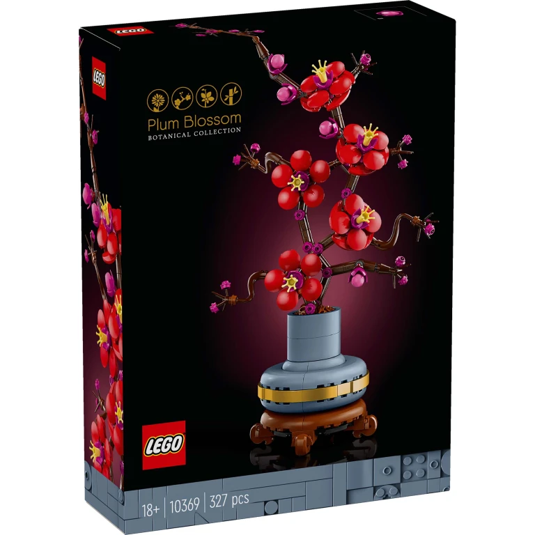 LEGO Icons Botanicals Japanse Abrikoos Bouwset - 1 stuk