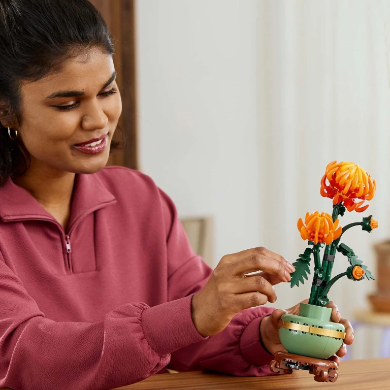 LEGO Icons Botanicals Chrysant Bouwset - 1 stuk