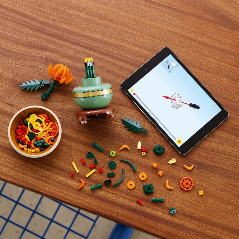LEGO Icons Botanicals Chrysant Bouwset - 1 stuk