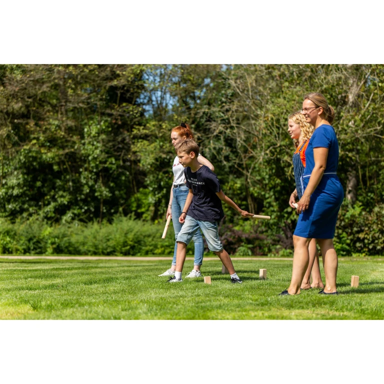 Outdoor Play Kubb Buitenspel met Draagtas FSC - 21 stuks