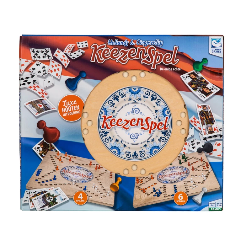 Clown Games Houten Keezenspel FSC - 1 stuk