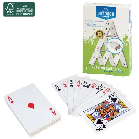 Outdoor Play Kaartspel XL FSC