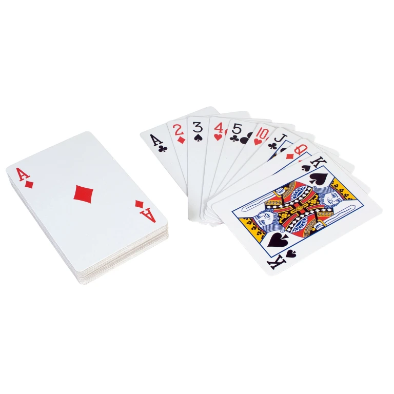 Outdoor Play Kaartspel XL FSC - set van 54 stuks