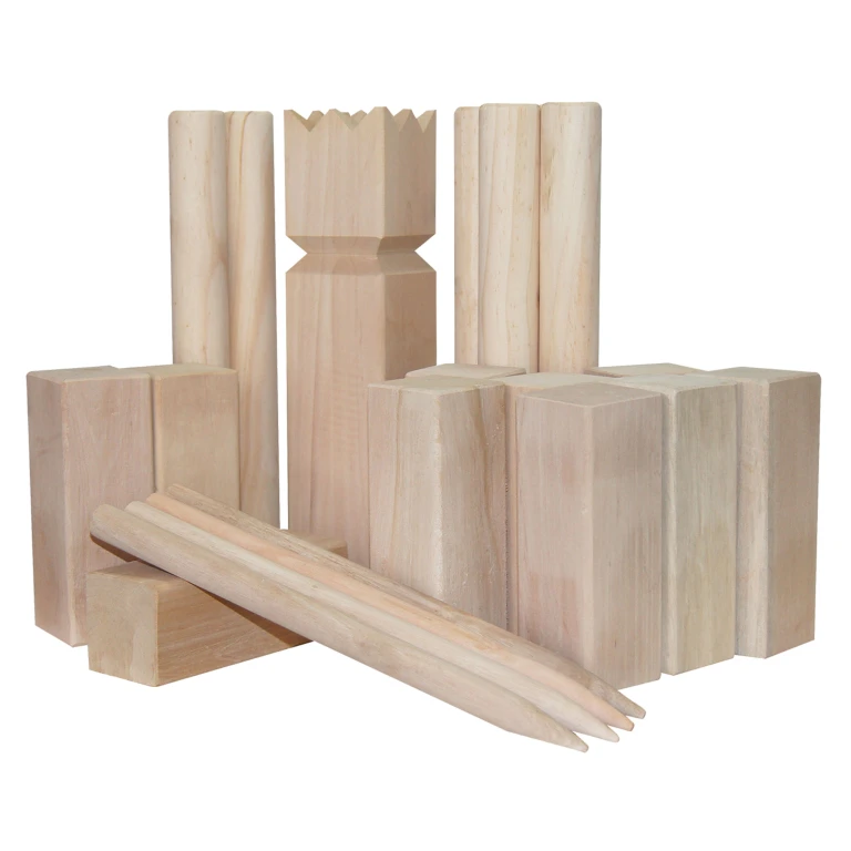 Outdoor Play Kubb Spel XL inclusief Draagtas FSC