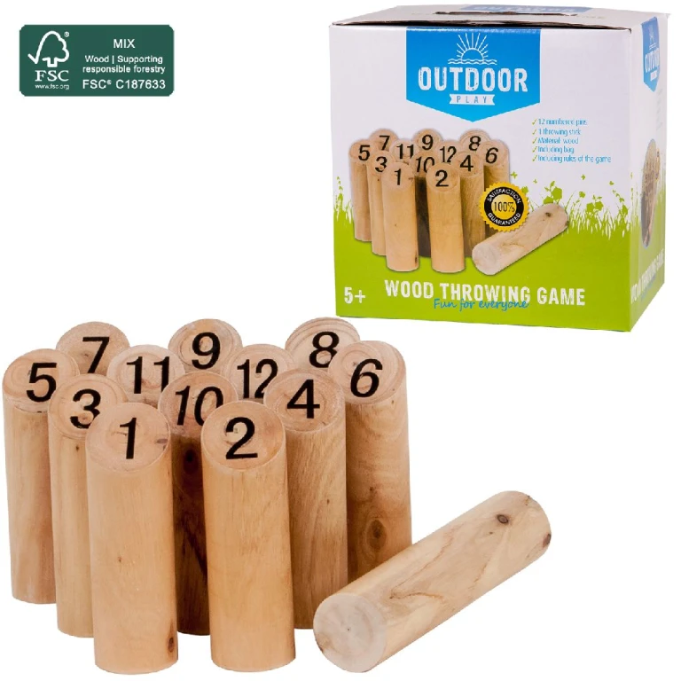Outdoor Play Werpspel Fins inclusief Draagtas FSC