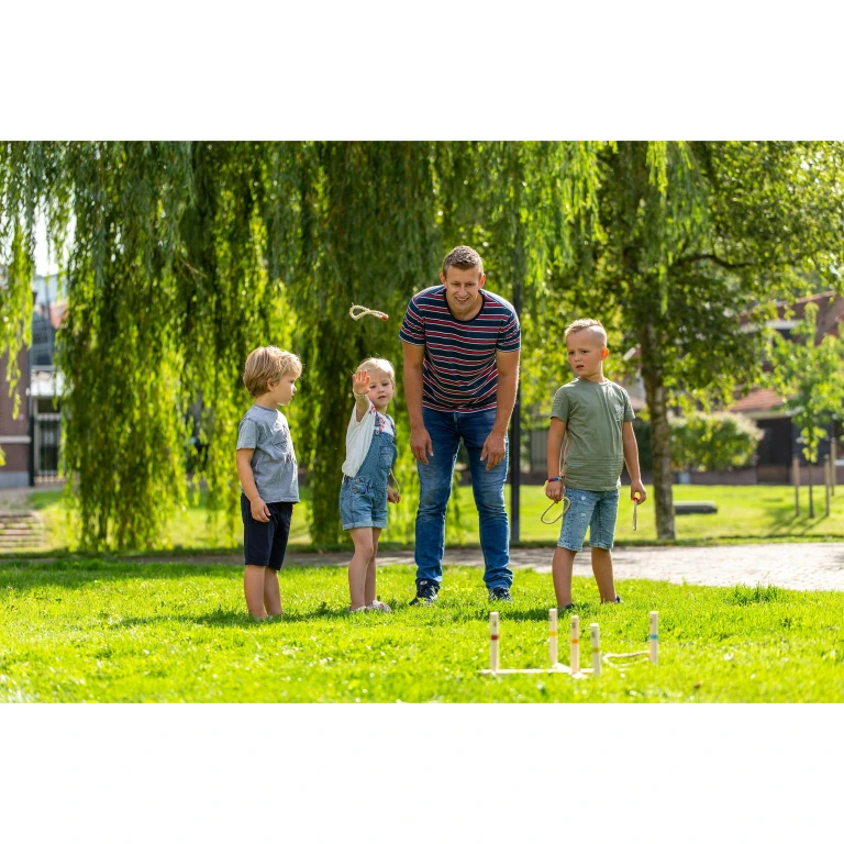 OUTDOOR PLAY Ringwerpspel met Draagtas FSC
