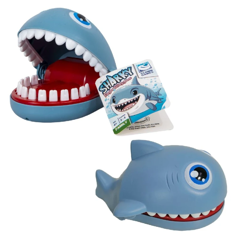 Gezelschapsspel Sharky Finger Biting Game - 1 stuk