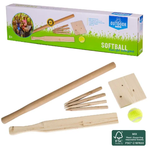 Outdoor Play Slagbalset incl Draagtas FSC
