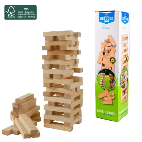 Outdoor Play Stapeltoren incl Draagtas FSC