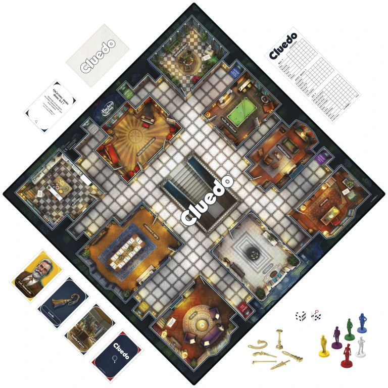 Gezelschapsspel Cluedo - 1 stuk