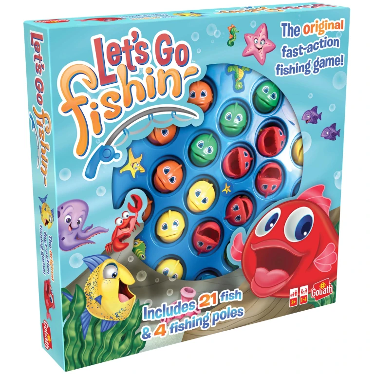 Kinderspel Let's Go Fishing - 1 stuk