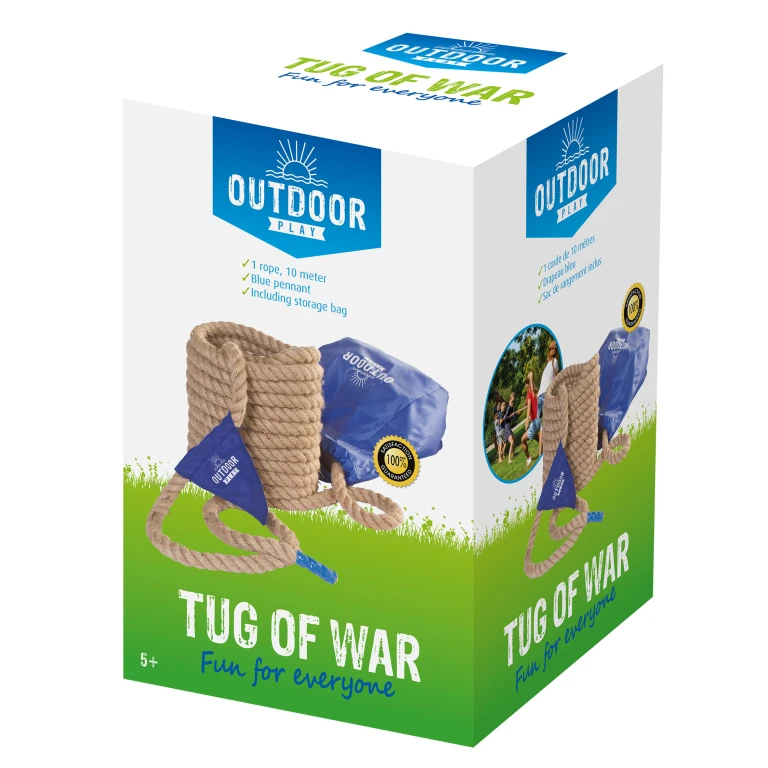 Outdoor Play Touwtrekken Set met Opbergtas - 1 stuk