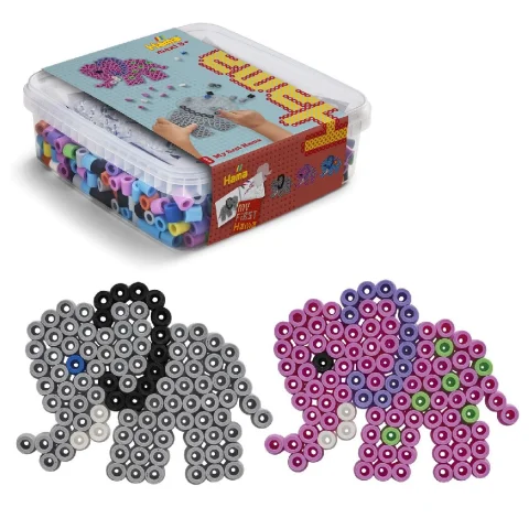 Hama 8753 Box 600 Maxi Beads And Pegboards