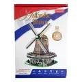 Cubic Fun 3d Puzzel Molen LED