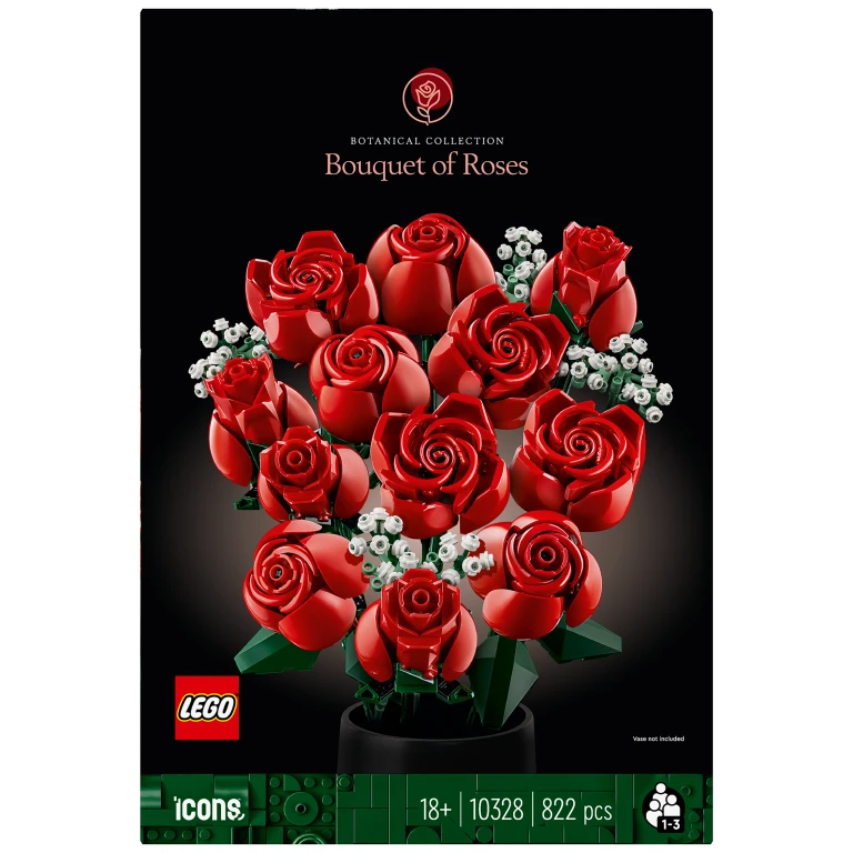 LEGO Icons Botanicals Rozenboeket - 1 stuk