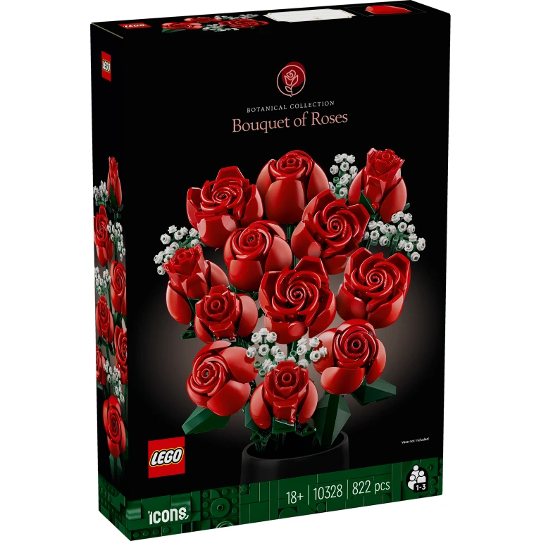 LEGO Icons Botanicals Rozenboeket - 1 stuk