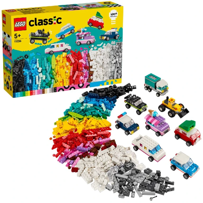 Lego Classic Creatieve Voertuigen Bouwset - 900 delen