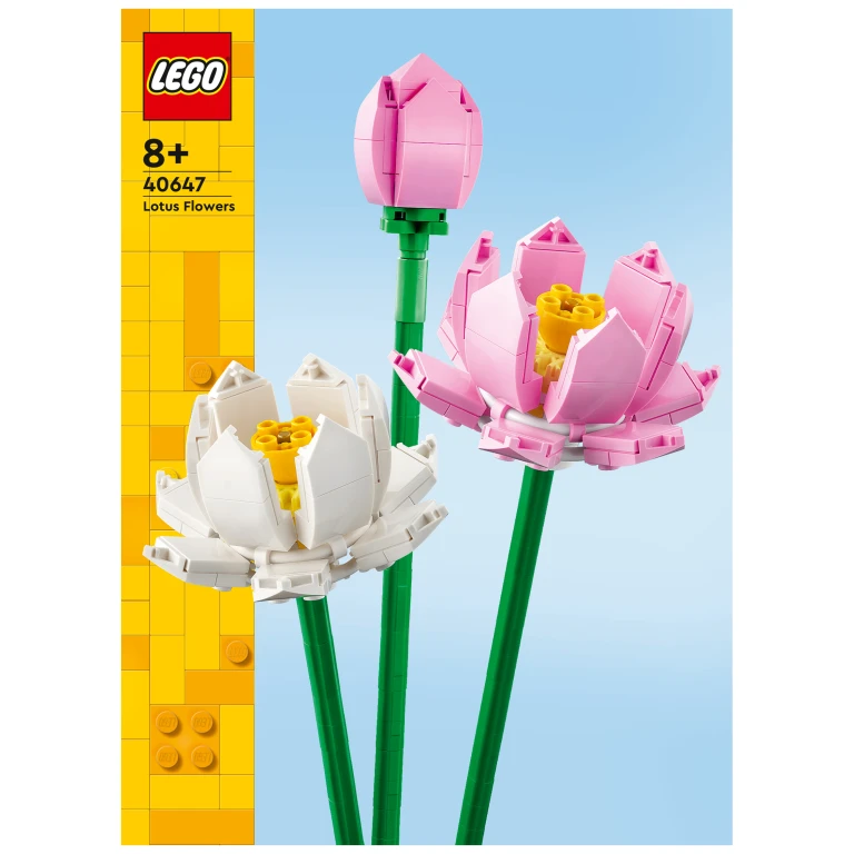 Lego Icons Botanicals Lotusbloemen Bouwset - 1 stuk