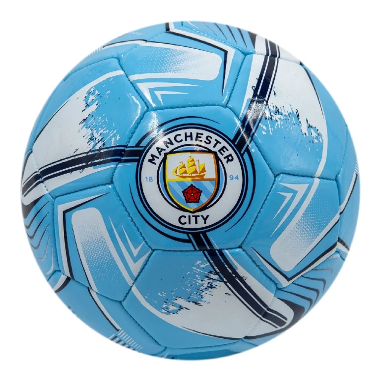 FC Manchester City Voetbal Maat 5 Blauw-Oranje 1 stuk