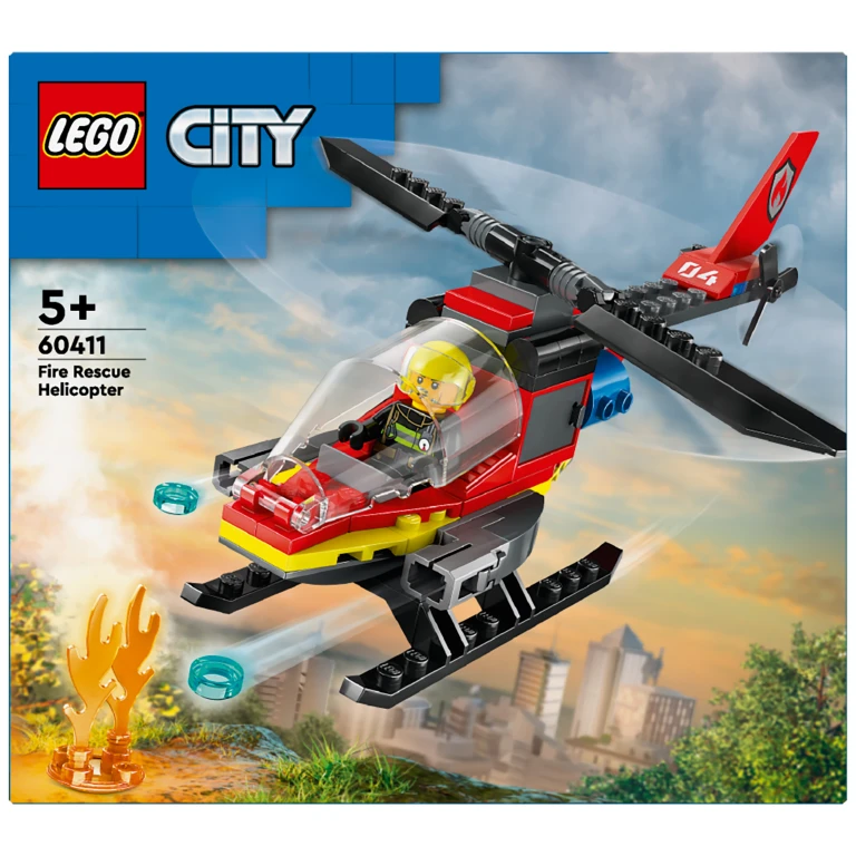 LEGO City Brandweerhelikopter - 1 stuk