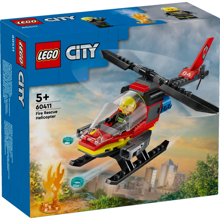 LEGO City Brandweerhelikopter - 1 stuk
