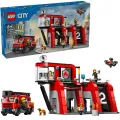 LEGO City Brandweerkazerne en Brandweerauto - 1 stuk