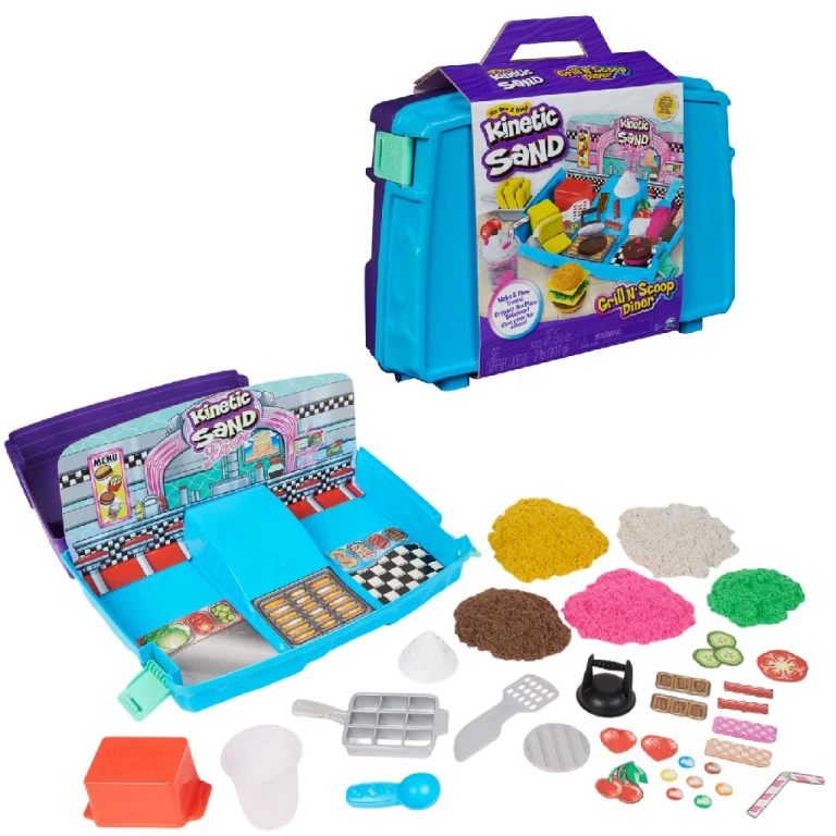 Kinetic Sand Snackbar Strijkkralenset 1 stuk