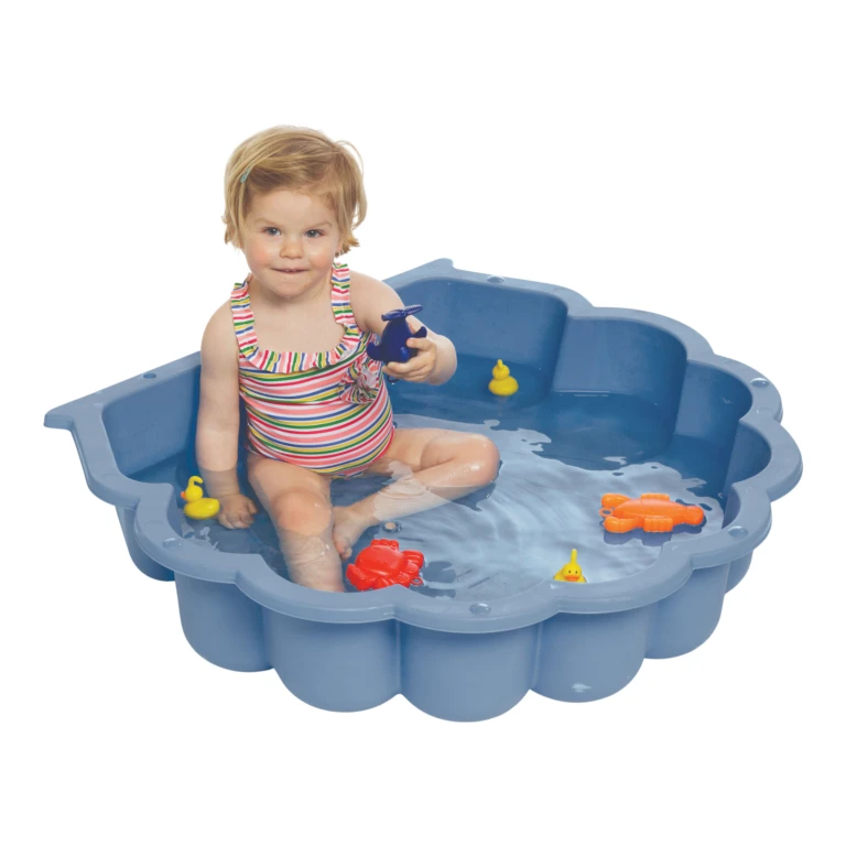 Summertime Zandbak Schelp Blauw 89x79x18 cm