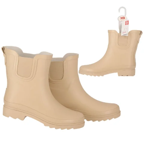 XQ Ladies Regenlaarzen Sand Maat 42
