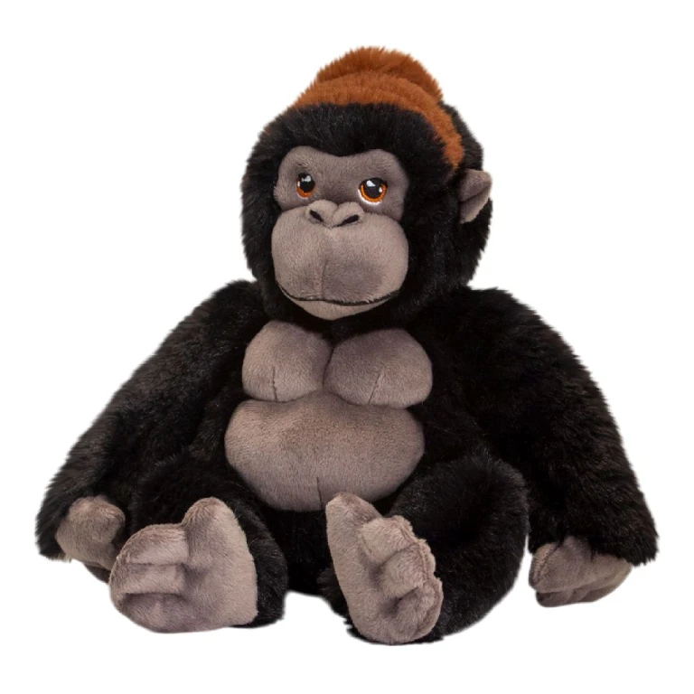 Knuffel Gorilla Zwart 20 cm - 1 stuk