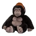 Knuffel Gorilla Zwart 20 cm - 1 stuk