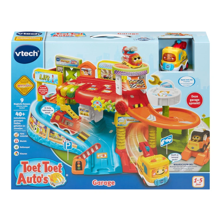 Vtech Toet Toet Auto Garage - 1 stuk