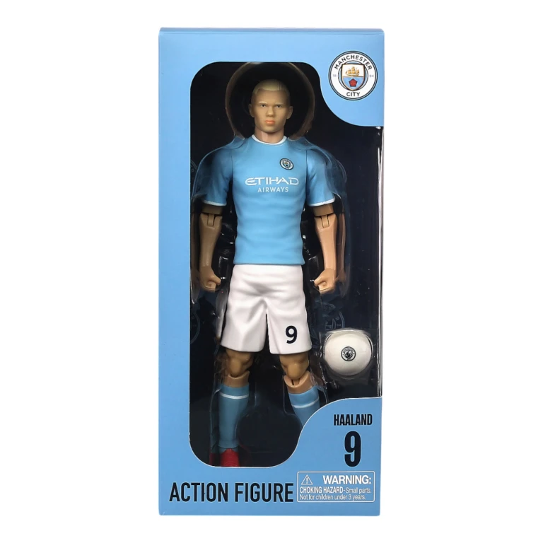 Socker Voetbal actiefiguur Erling Haaland Manchester City 20cm - 1 stuk
