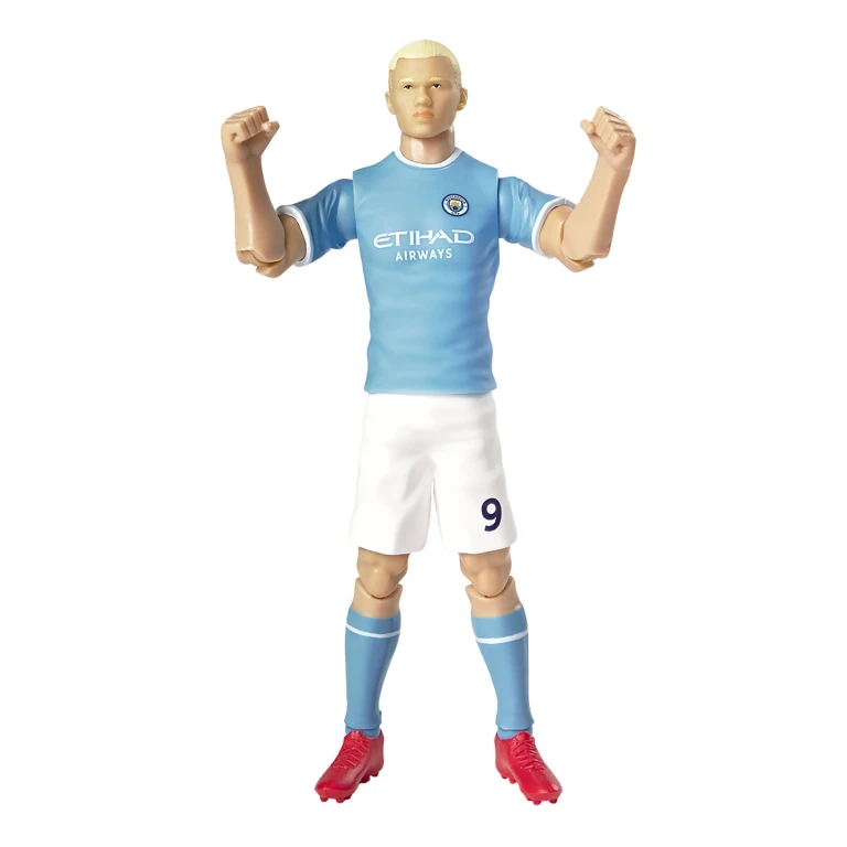 Socker Voetbal actiefiguur Erling Haaland Manchester City 20cm - 1 stuk