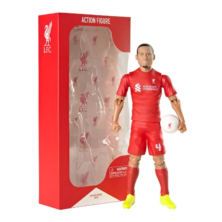 Socker Voetbal Actiefiguur Virgil Van Dijk 20cm - 1 stuk