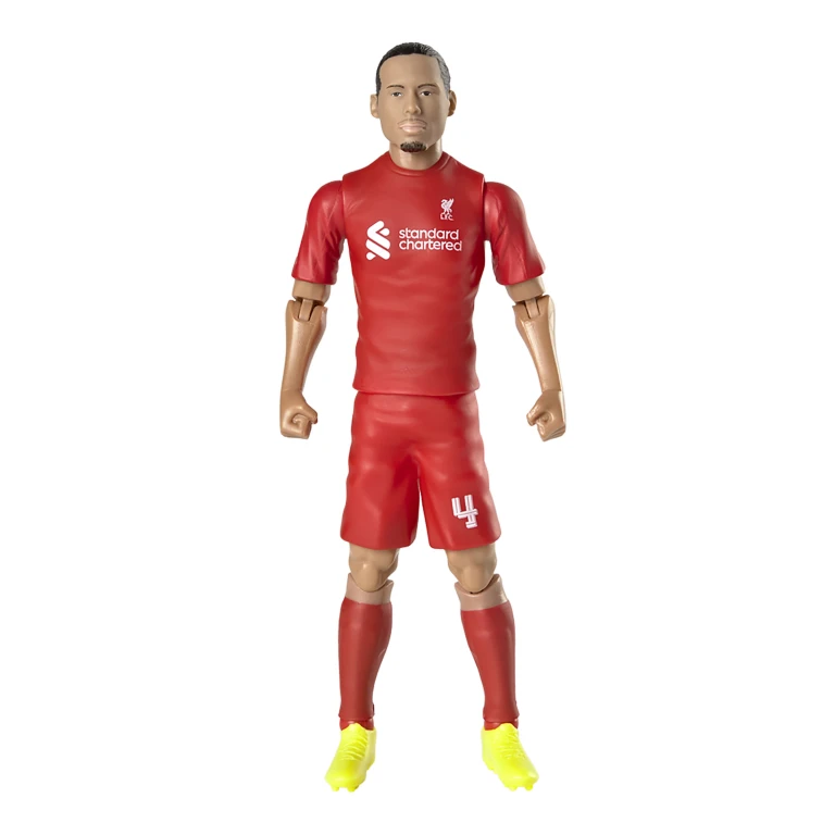 Socker Voetbal Actiefiguur Virgil Van Dijk 20cm - 1 stuk