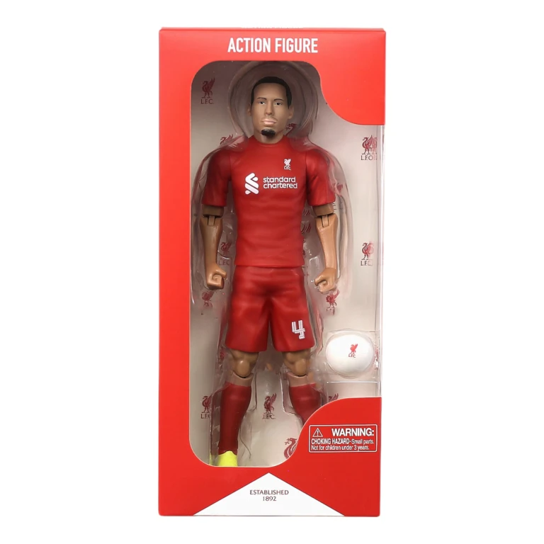 Socker Voetbal Actiefiguur Virgil Van Dijk 20cm - 1 stuk