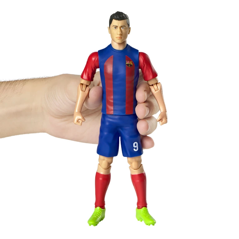 Socker Voetbal Actiefiguur Robert Lewandowski 20cm