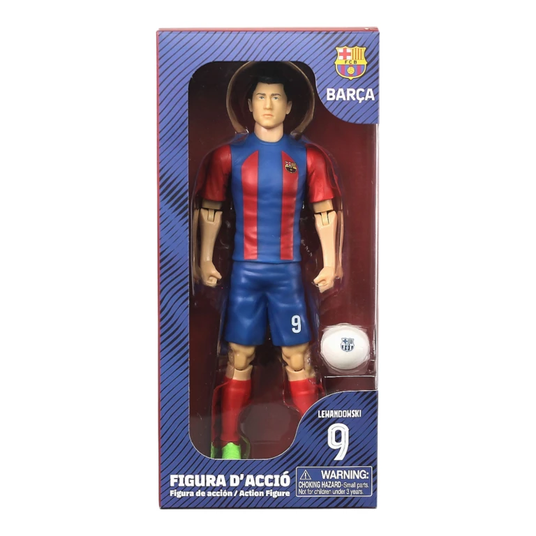 Socker Voetbal Actiefiguur Robert Lewandowski 20cm