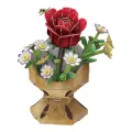 Cubic Fun 3d Puzzel Flower Roos