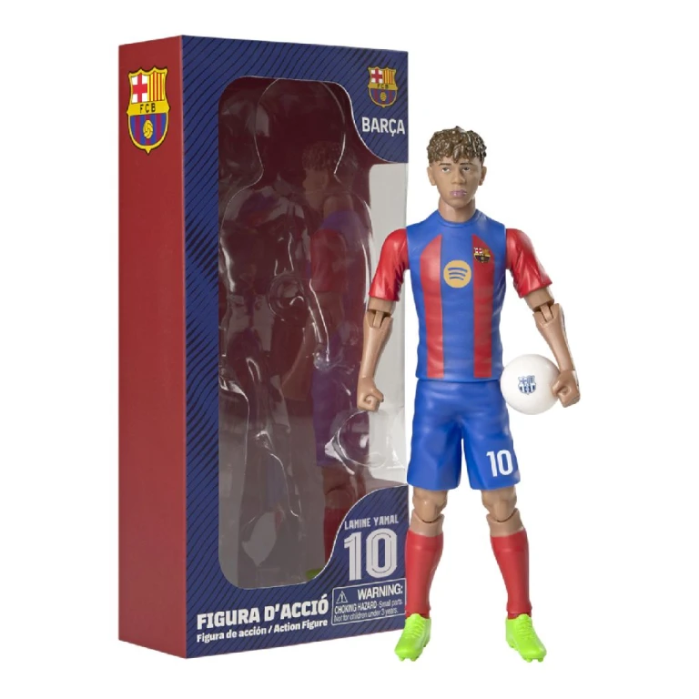 Socker Voetbal Actiefiguur Lamine Yamal FC Barcelona 20cm