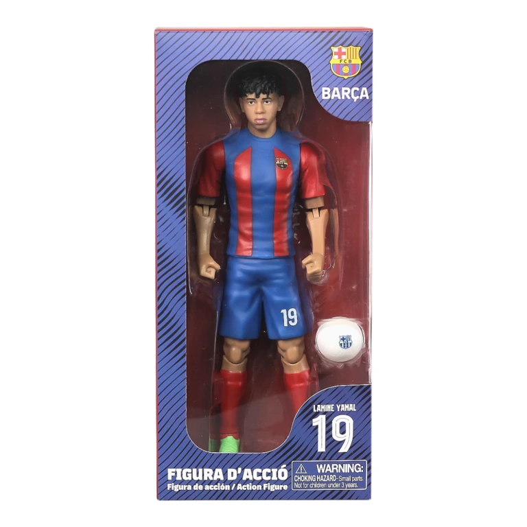 Socker Voetbal Actiefiguur Lamine Yamal FC Barcelona 20cm