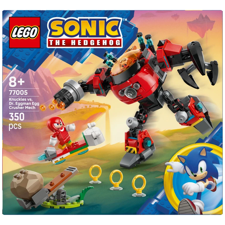 LEGO Sonic the Hedgehog Knuckles vs. Egg Crusher Mecha bouwset - 1 stuk