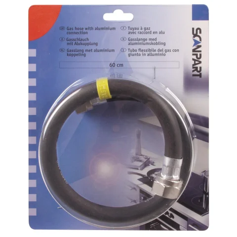 Scanpart gasslang 1/2" 60cm aluminium(NL)