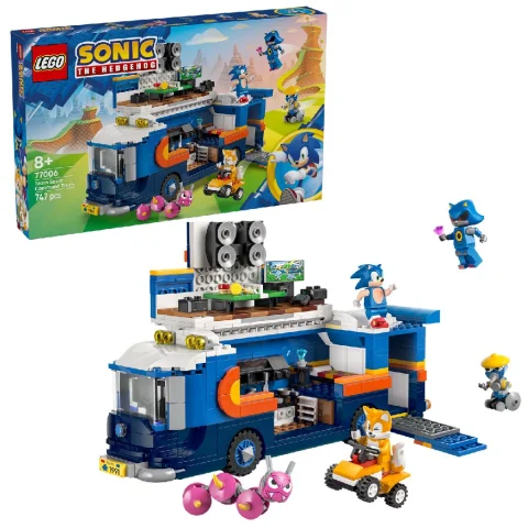 Lego 77006 Sonic Team Sonic Commandotruck