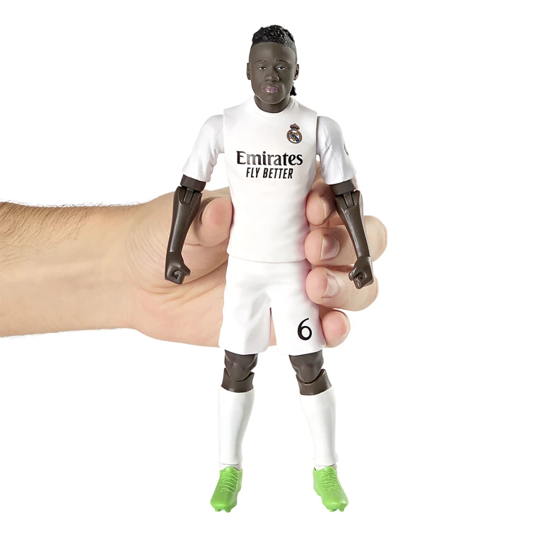 Socker Voetbal Actiefiguur Eduardo Camavinga Real Madrid 20cm - 1 stuk