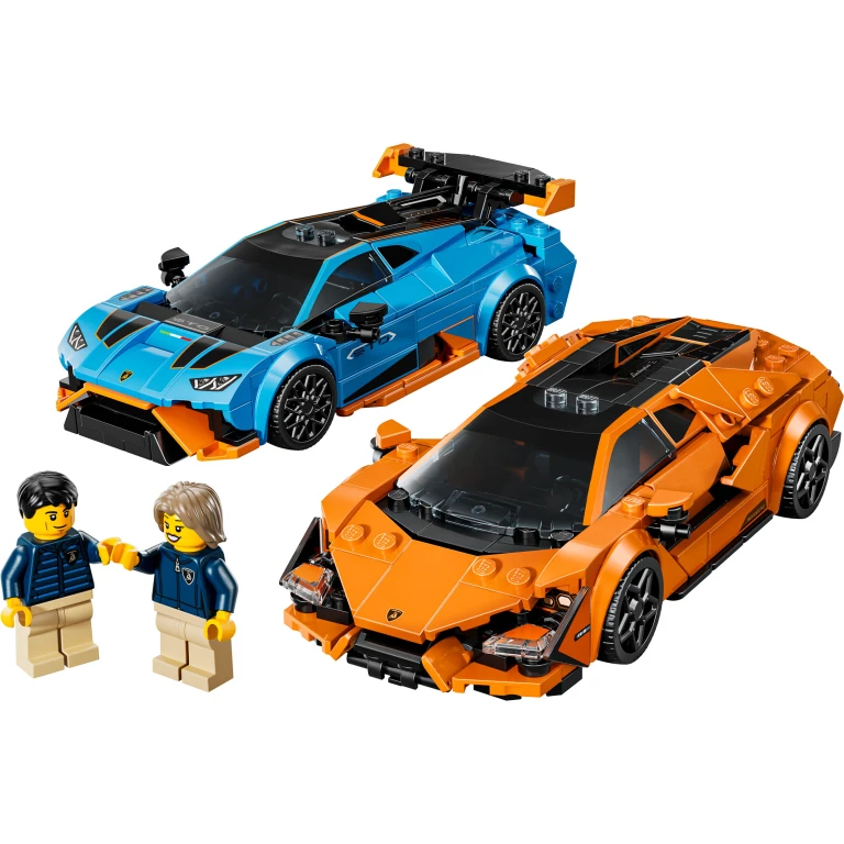 Lego Speed Champions Lamborghini Revuelto & Huracán STO set van 2 auto's