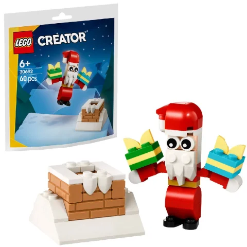 Lego 30692 Bags Kerstman In De Schoorsteen